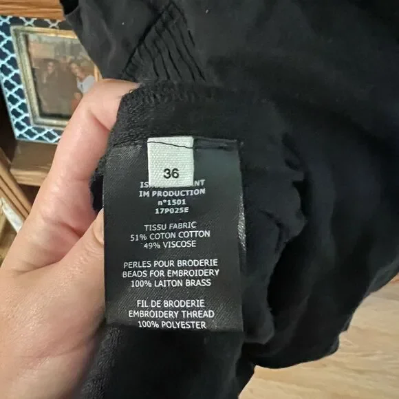 ISABEL MARANT ETOILE ADONIS STUDDED BLOUSE - Picture 4 of 5